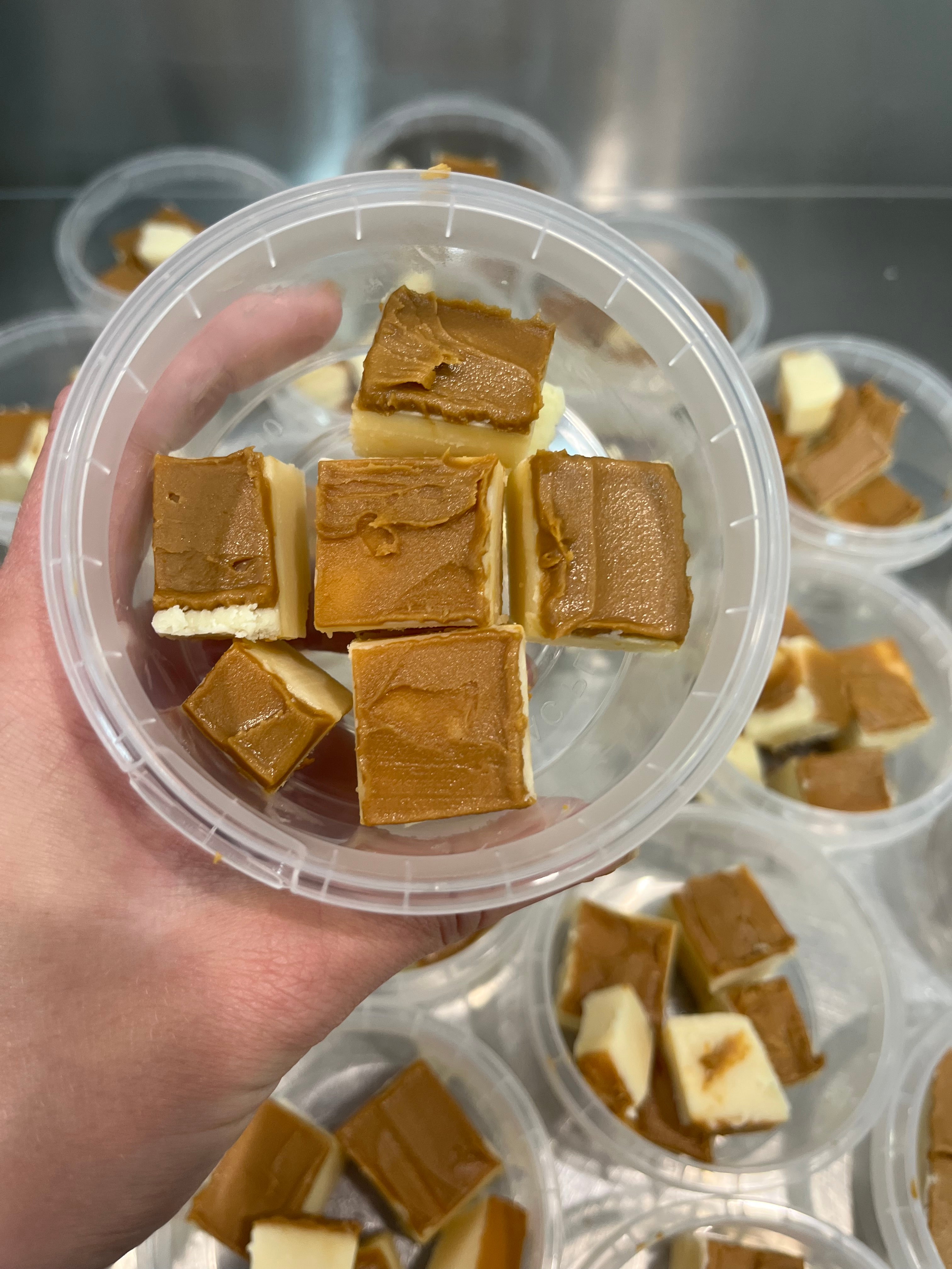 Biscoff Fudge | Handmade Vanilla Fudge | Gold Coast Confectionery