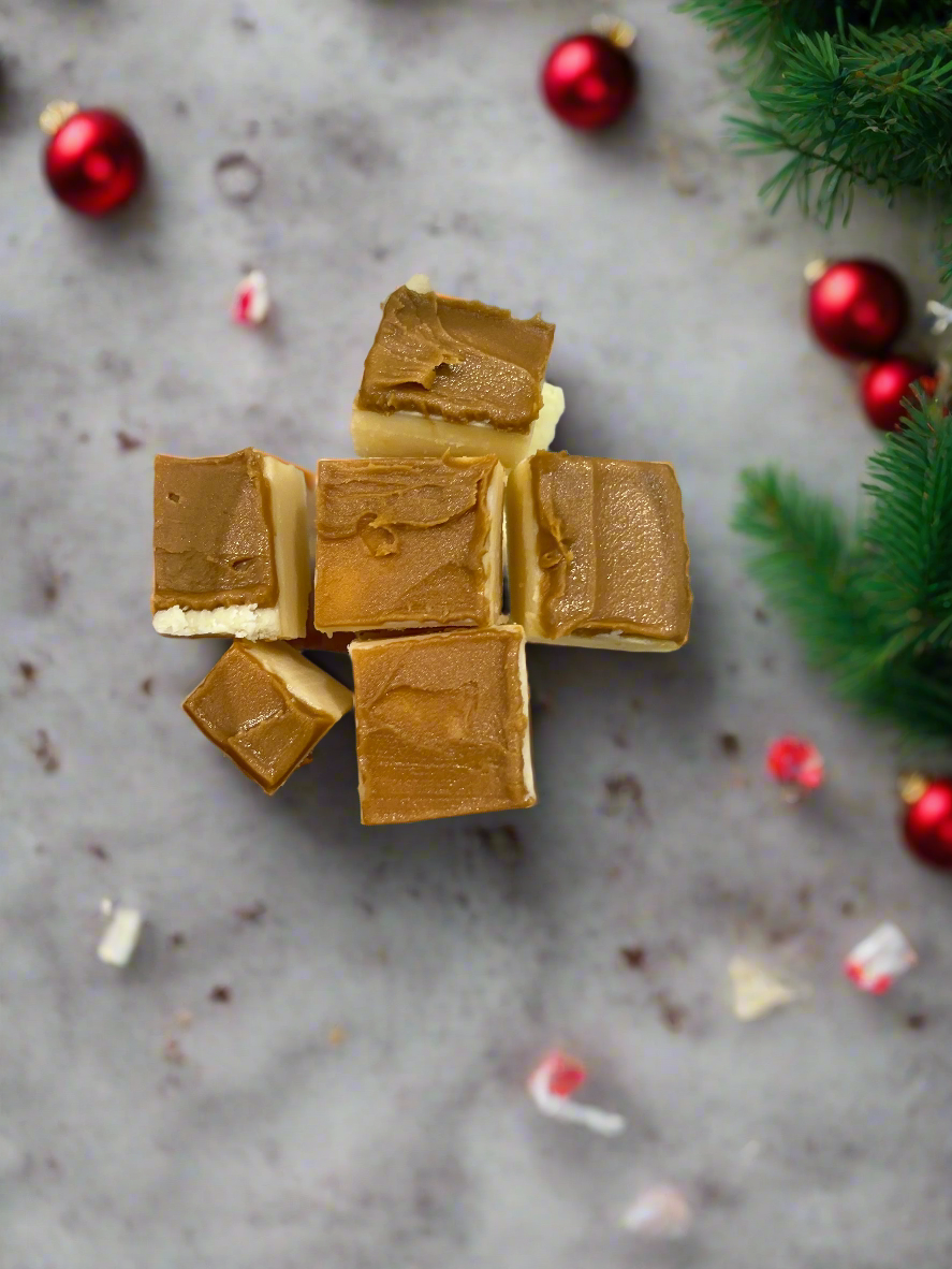 Biscoff Fudge | Handmade Vanilla Fudge | Gold Coast Confectionery